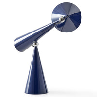 Tom Dixon Pose Task Light in indigo, alternate angle
