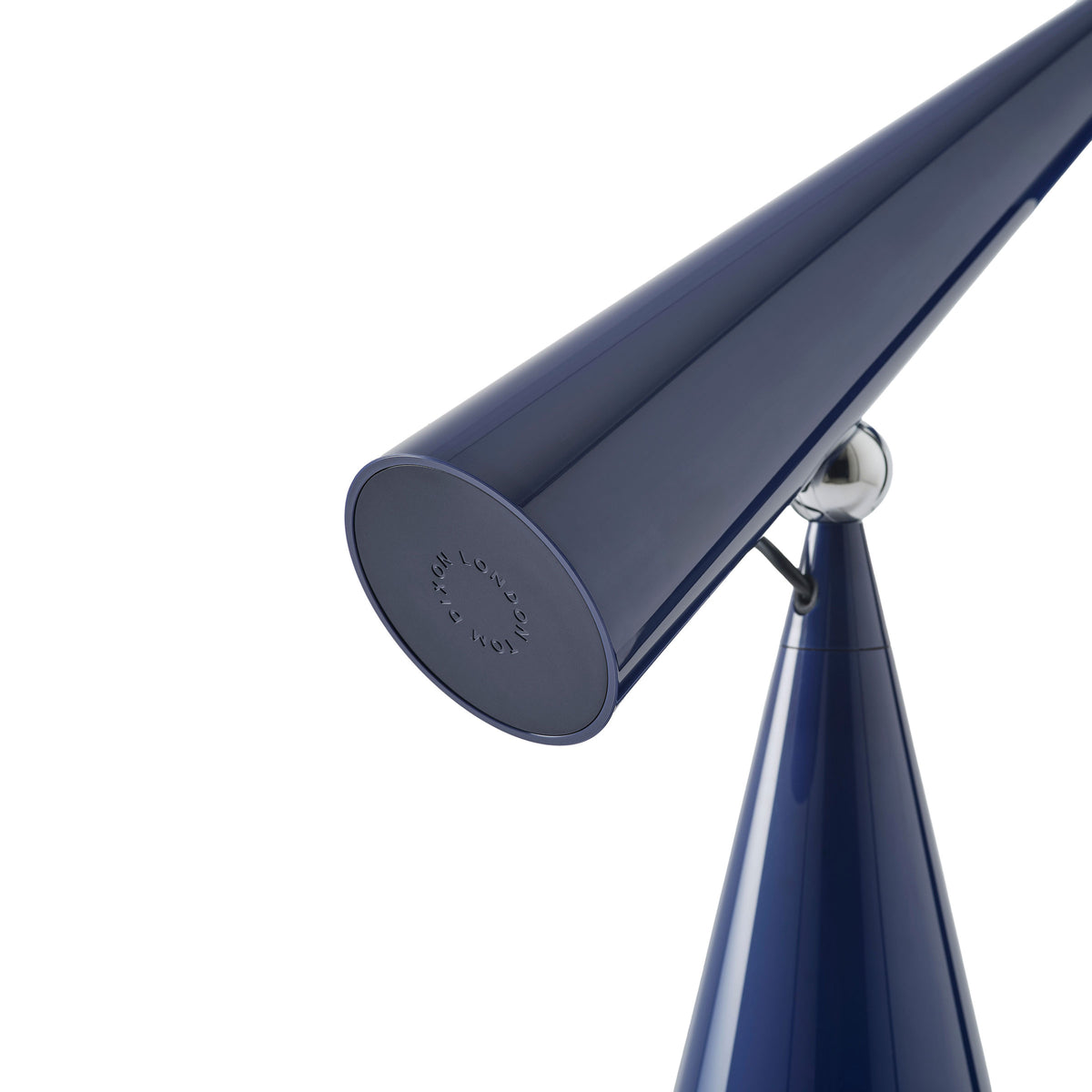 Tom Dixon Pose Task Light in indigo, alternate view