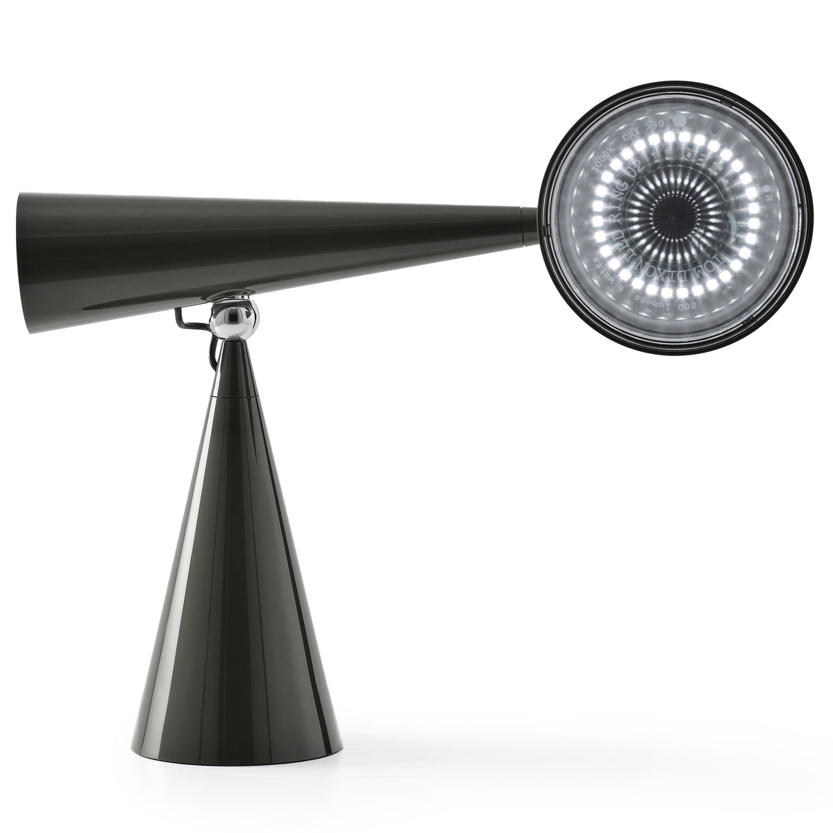 Tom Dixon Pose Task Light in kelp, close product view