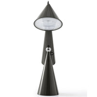 Tom Dixon Pose Task Light in kelp, detail view