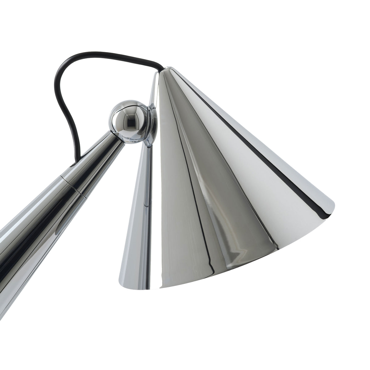 Tom Dixon Pose Task Light in polished silver, additional view