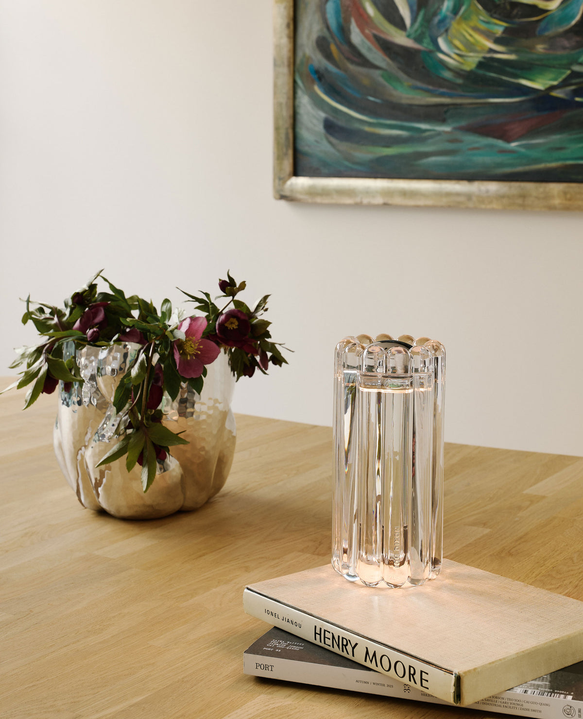Tom Dixon Press Table Light official table setting