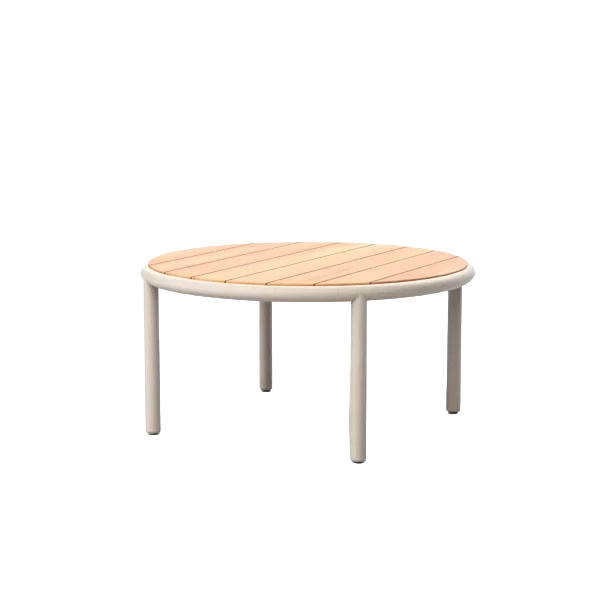 Tempo Round Coffee Table outdoor coffee table by SKLD Studio, designed by La Mamba Studio