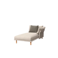 Tempo Left Chaise Longue chaise lounge by SKLD Studio, designed by La Mamba Studio