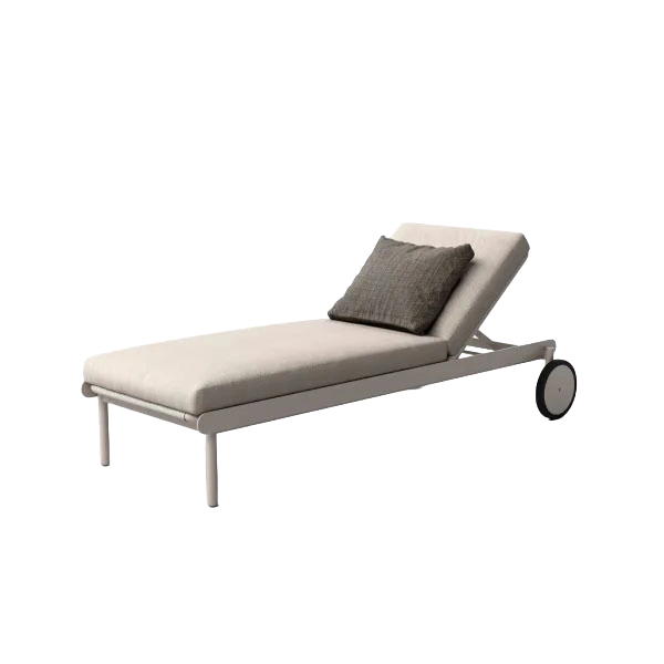 Tempo Lounger chaise lounge by SKLD Studio, designed by La Mamba Studio