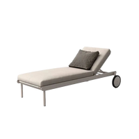Tempo Lounger chaise lounge by SKLD Studio, designed by La Mamba Studio