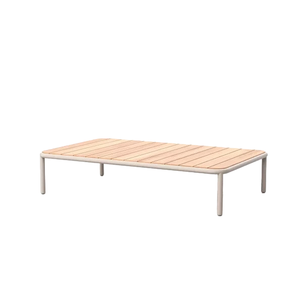 Tempo Rectangular Coffee Table outdoor coffee table by SKLD Studio, designed by La Mamba Studio