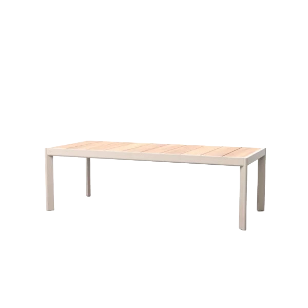 Tempo Short Dining Table outdoor dining table by SKLD Studio, designed by La Mamba Studio