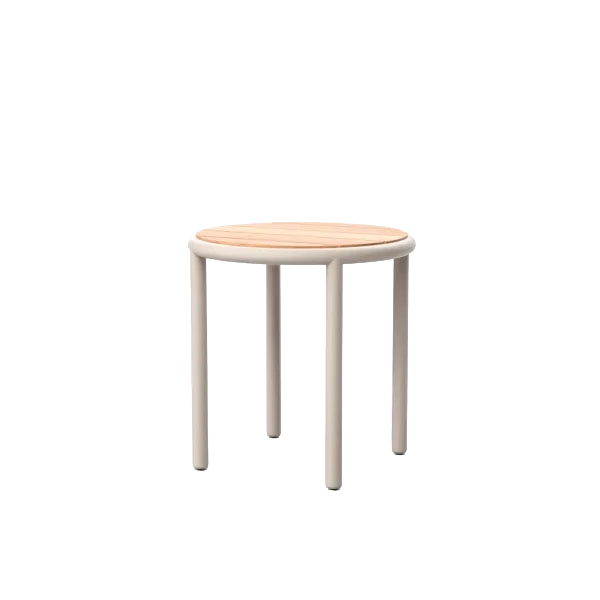 Tempo Side Table outdoor side table by SKLD Studio, designed by La Mamba Studio