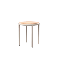 Tempo Side Table outdoor side table by SKLD Studio, designed by La Mamba Studio