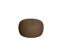Circle footstool large Umber brown product image by Cane-line