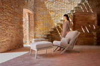 Timeless Pouf for Lounge Chair