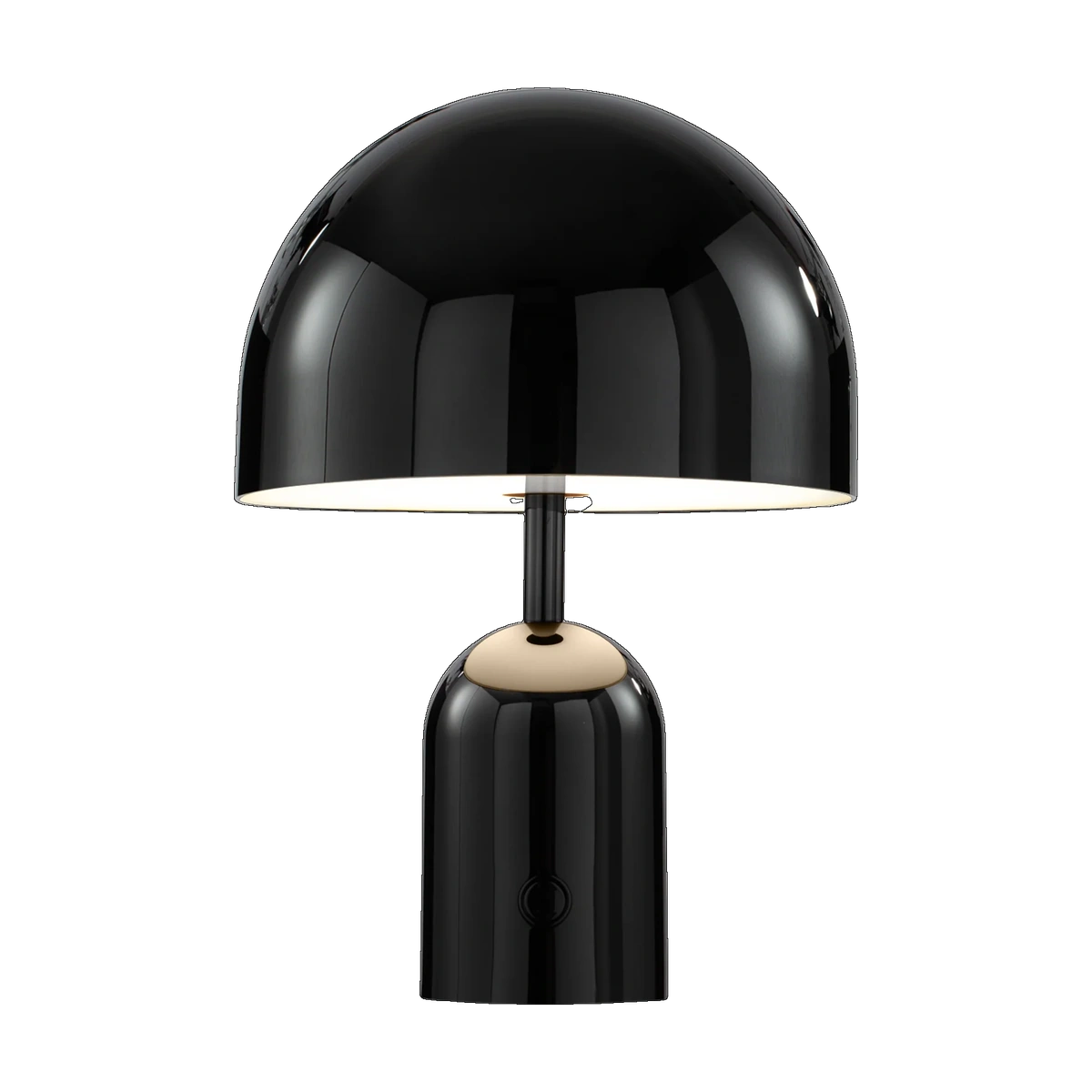 Bell Portable Light in High Gloss Black by Tom Dixon