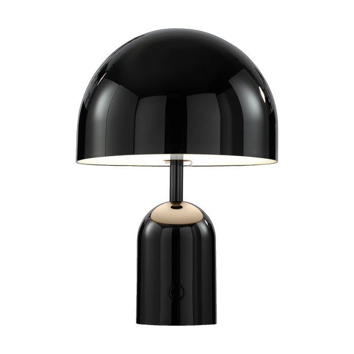 Bell Portable Light in High Gloss Black by Tom Dixon