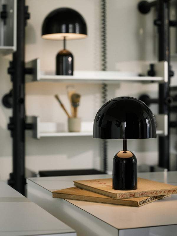 Bell Portable Light in High Gloss Black by Tom Dixon
