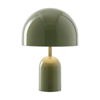 Bell Portable Light in High Gloss Moss by Tom Dixon
