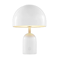 Bell Portable Light in High Gloss White by Tom Dixon
