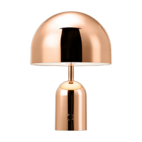 Bell Portable Light in Polished Copper by Tom Dixon
