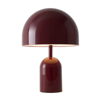 Bell Portable Light V2 in High Gloss Burgundy by Tom Dixon