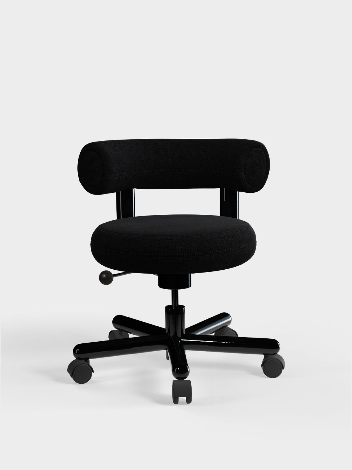Tom Dixon Fat Work Chair Black Kvadrat Hallingdal 65 Wool Blend