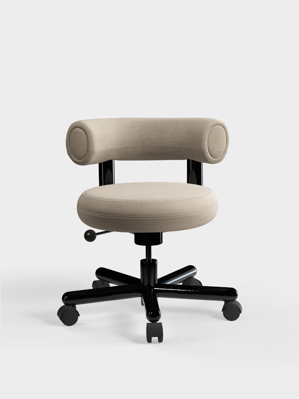 Tom Dixon Fat Work Chair Clay Linara Linen