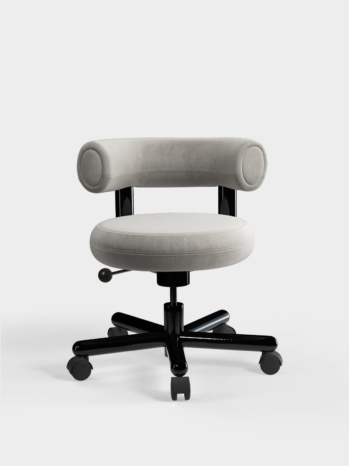 Tom Dixon Fat Work Chair Clay Royal Velvet
