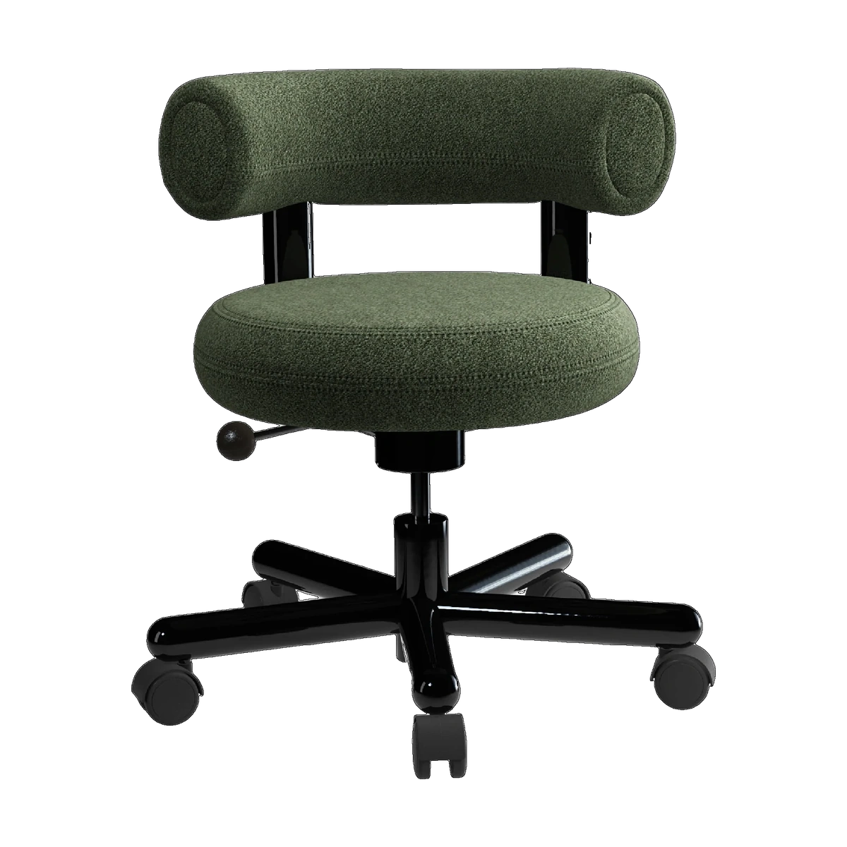 Fat Work Chair Forest Alpine Boucle