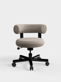 Tom Dixon Fat Work Chair Grey Kvadrat Hero 2 Wool