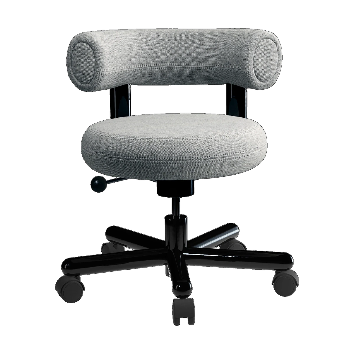 Fat Work Chair Kvadrat Hallingdal 65 Grey 0116