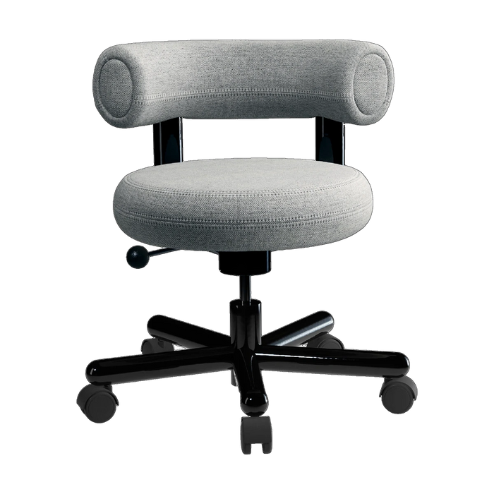 Fat Work Chair Kvadrat Hallingdal 65 Grey 0116