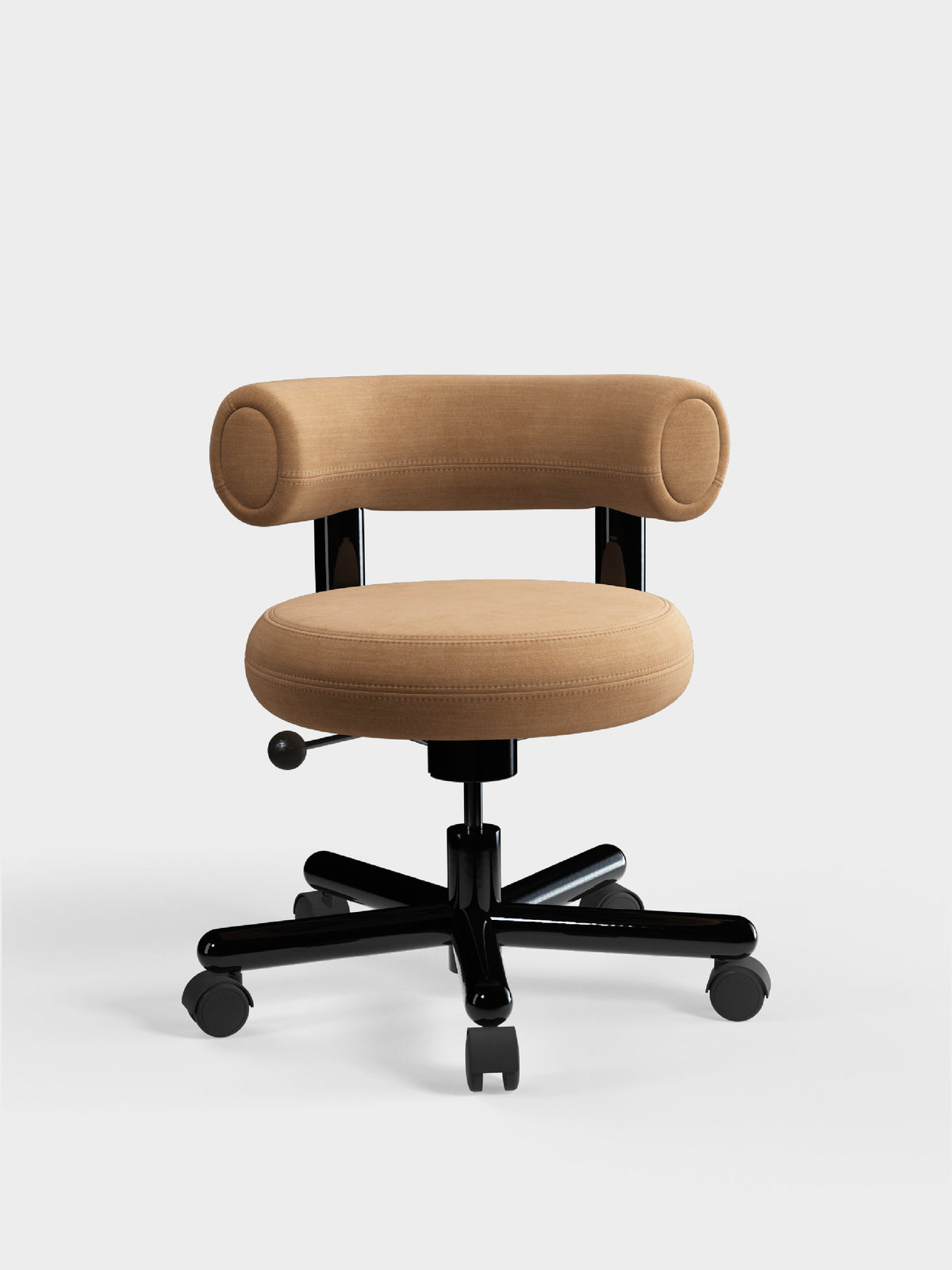 Tom Dixon Fat Work Chair Spice Linara Linen
