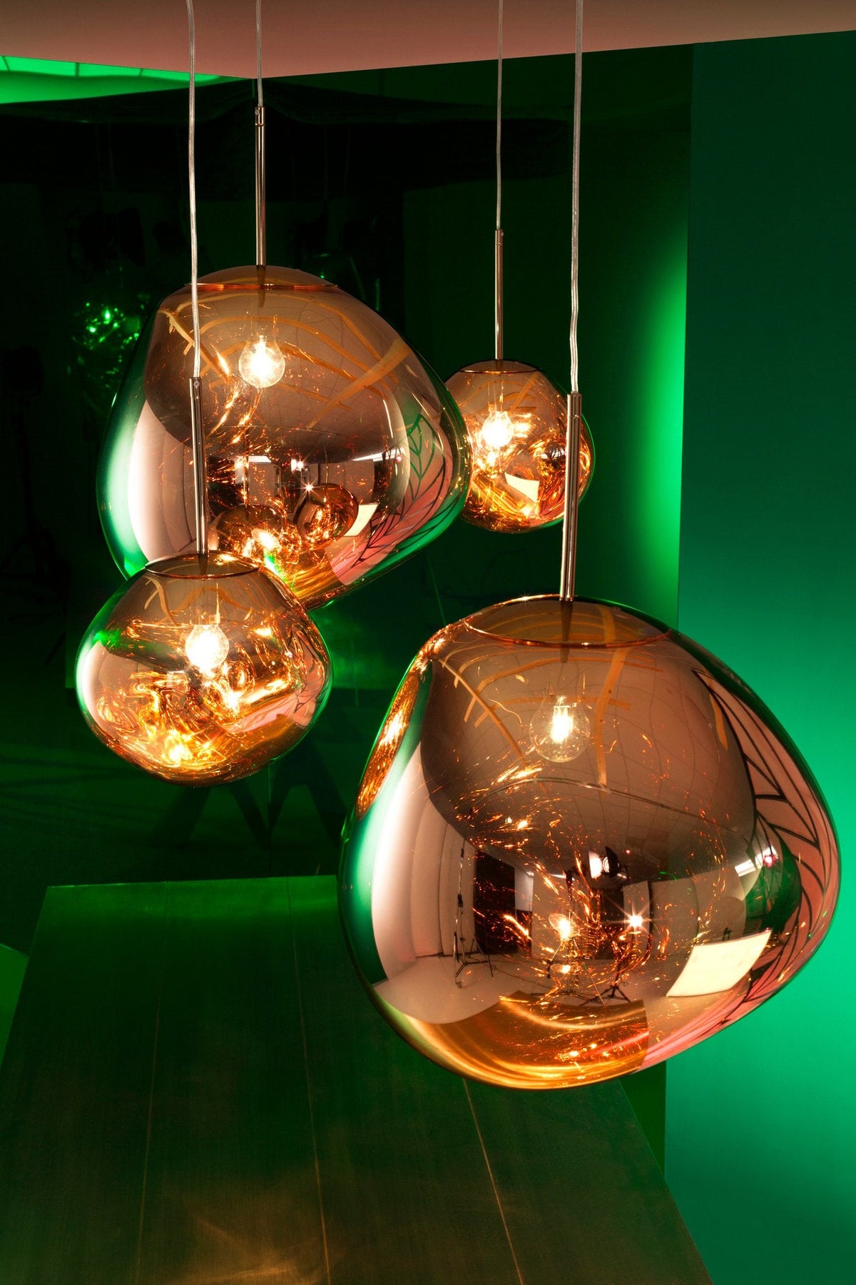 Tom Dixon Melt Gold Pendant lifestyle image