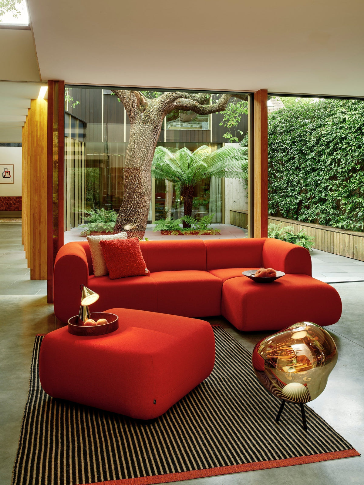 Melt Large Portable Light by Tom Dixon in an interior setting