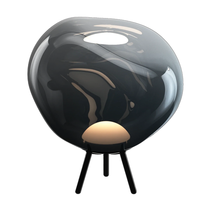 Melt Large Portable Light in Nickel Polished Polycarbonate by Tom Dixon