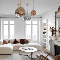 Tom Dixon Melt Medium Pendant in bronze in a modern interior