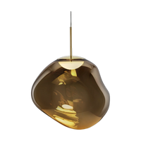 Melt Medium Pendant, Bronze Polished Polycarbonate by Tom Dixon