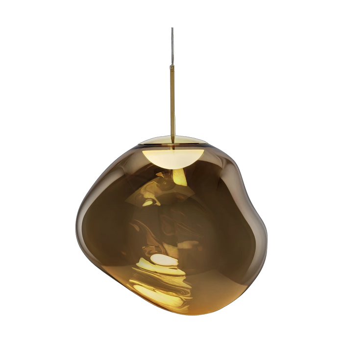 Melt Medium Pendant, Bronze Polished Polycarbonate by Tom Dixon