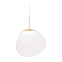 Melt Medium Pendant, Opal with Gold Hardware by Tom Dixon