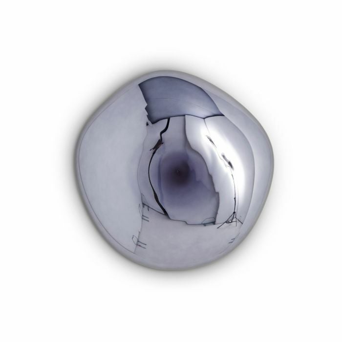 Tom Dixon Melt Medium Surface Light in smoke, front view switched off