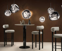 Tom Dixon Melt Mini Surface Light in polished copper in an interior installation