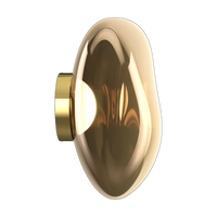 Tom Dixon Melt Medium Surface Light in bronze polished polycarbonate