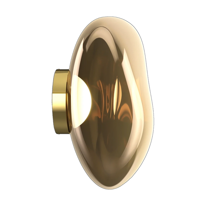 Tom Dixon Melt Medium Surface Light in bronze polished polycarbonate