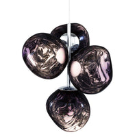 Tom Dixon Melt Mini Chandelier in smoke