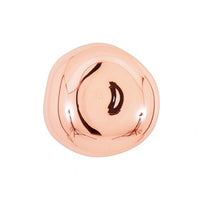 Tom Dixon Melt Mini Surface Light in polished copper, front view switched off