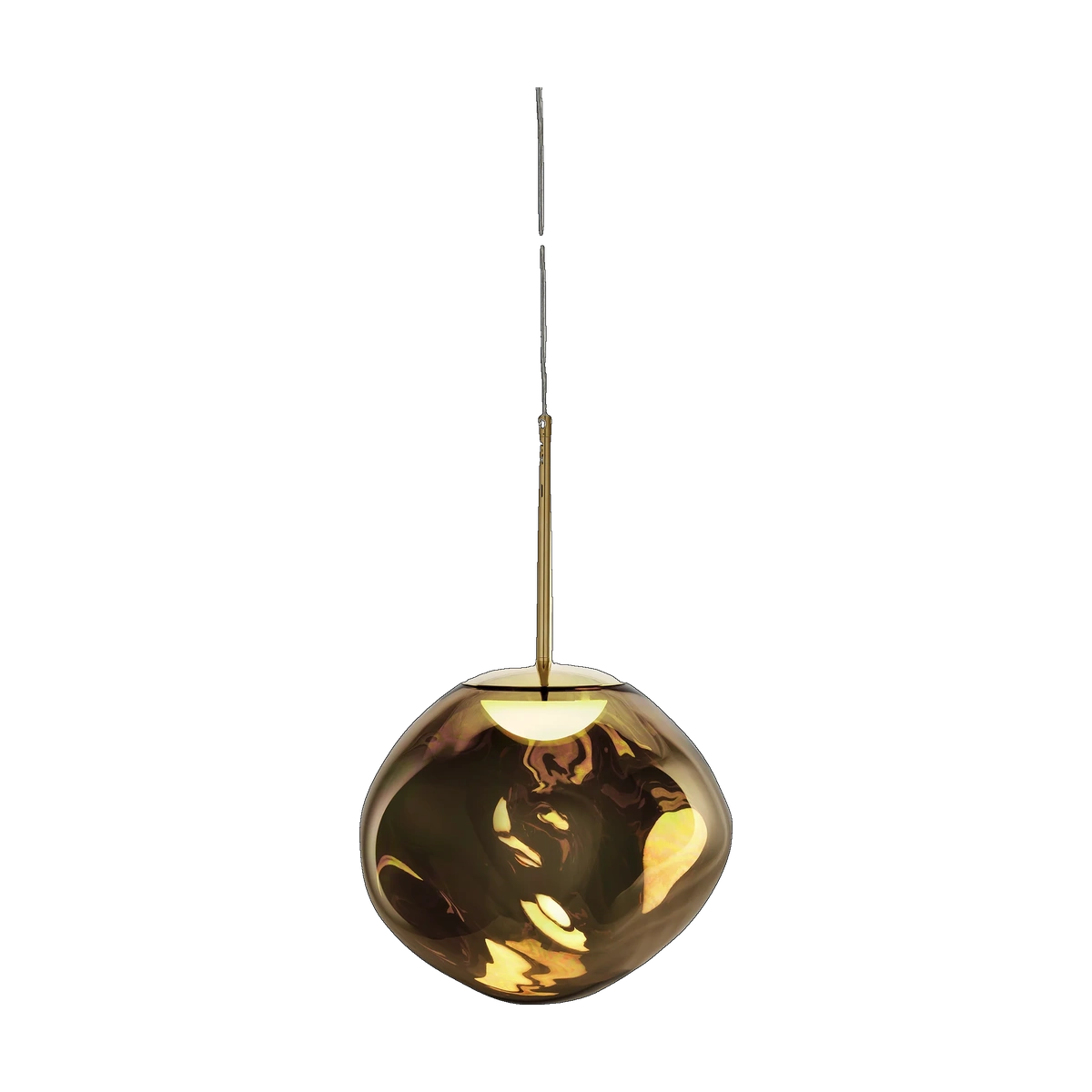 Melt Mini Pendant, Bronze Polished Polycarbonate by Tom Dixon