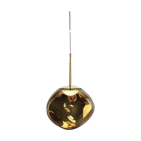 Melt Mini Pendant, Bronze Polished Polycarbonate by Tom Dixon