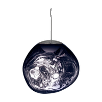 Melt Mini Pendant, Smoke Polished Polycarbonate by Tom Dixon