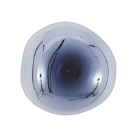 Tom Dixon Melt Mini Surface Light in smoke, front view switched off