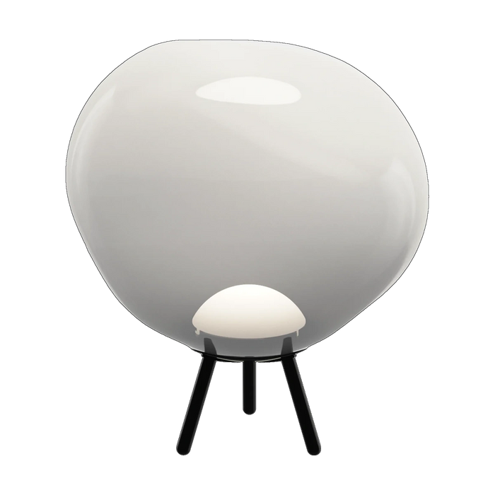 Melt Opal Large Portable Light in Black by Tom Dixon