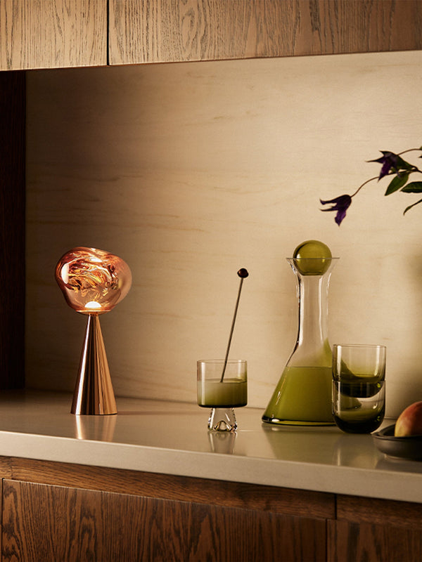 Melt Portable Light in Copper by Tom Dixon